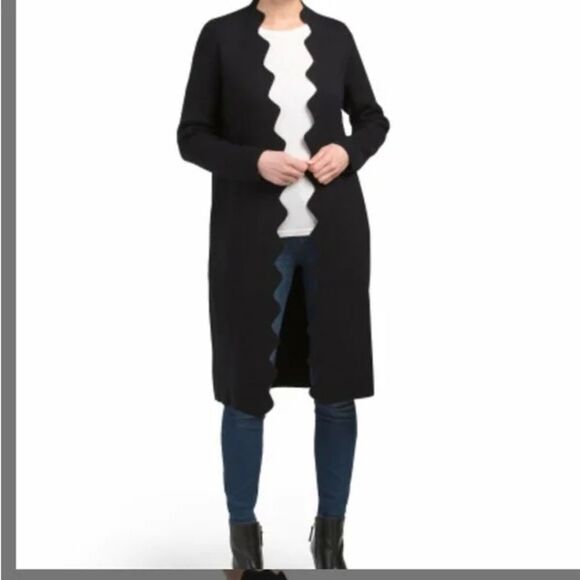 Vertigo Paris scallop long cardigan - Picture 3 of 8